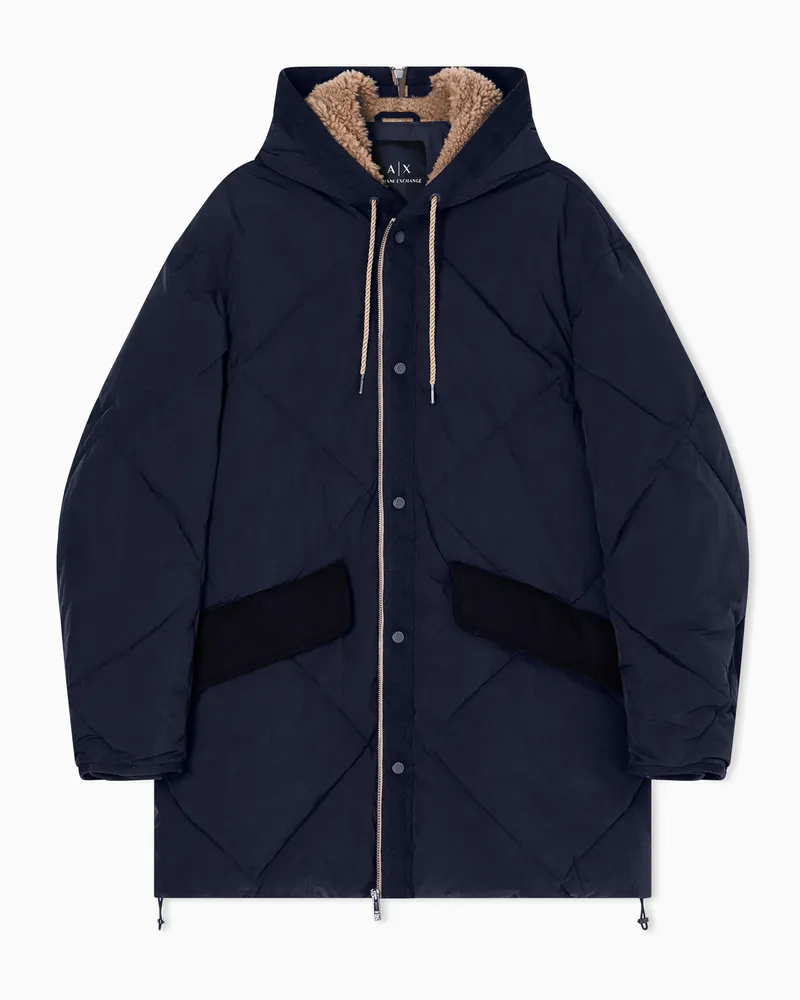 Armani Exchange Parkas Marineblau