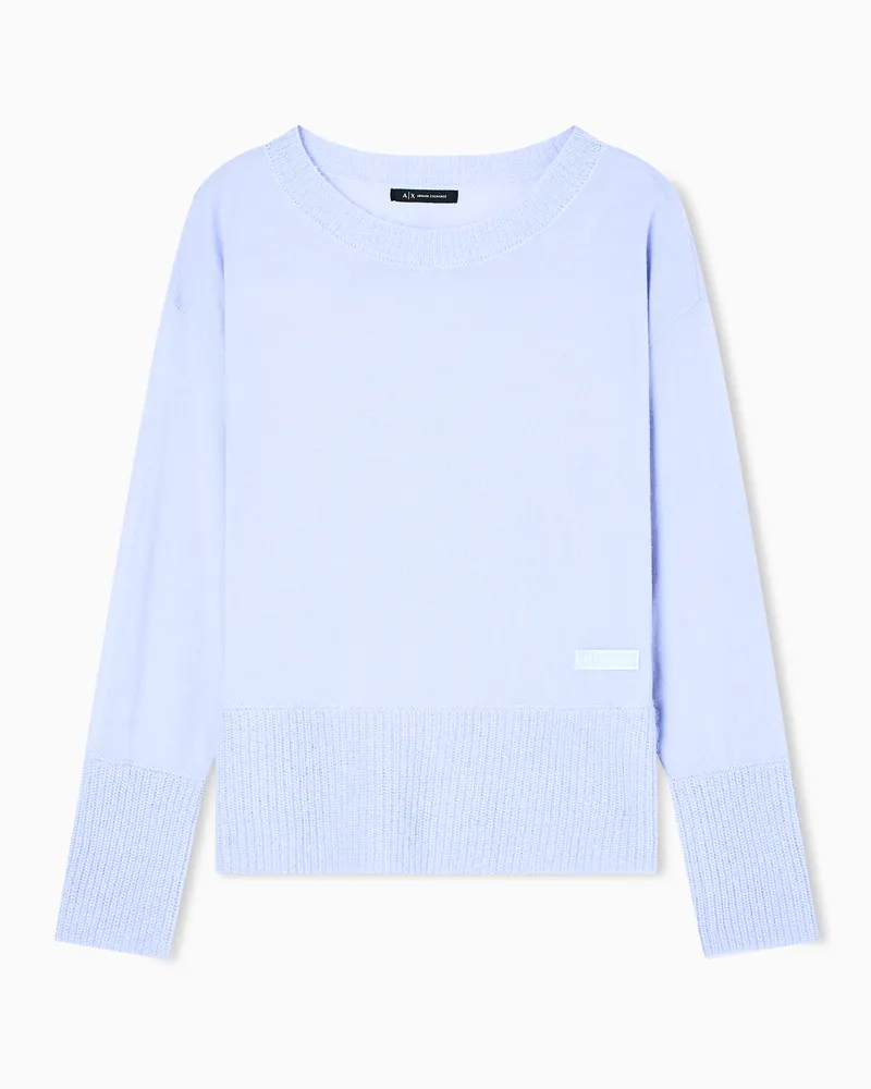 Armani Exchange Pullover Hellblau