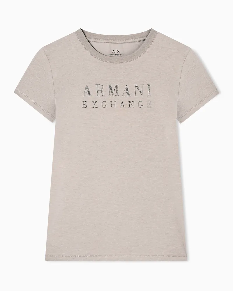 Armani Exchange Slim Fit T-Shirts Braun