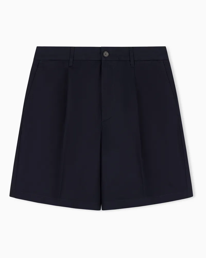 Armani Exchange Bermuda shorts in cotton Marineblau