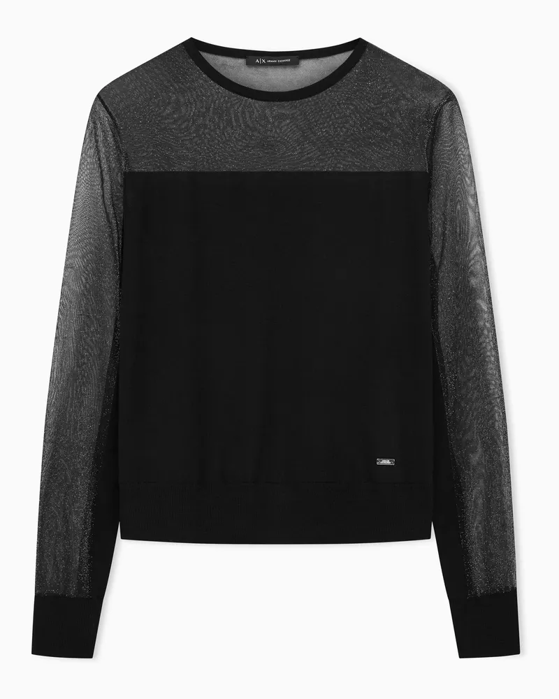 Armani Exchange Pullover Schwarz