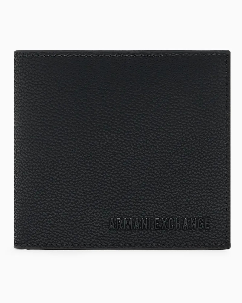 Armani Exchange Buchbrieftasche Schwarz