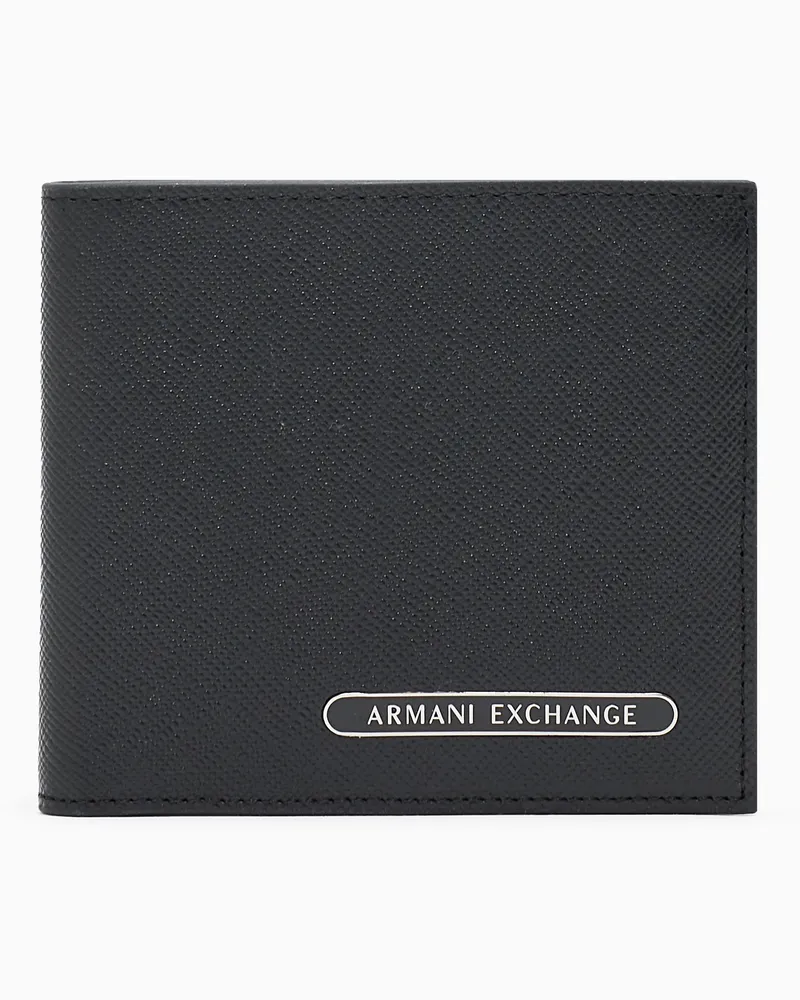 Armani Exchange Portemonnaies Schwarz