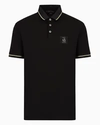 Armani Exchange Poloshirts Schwarz