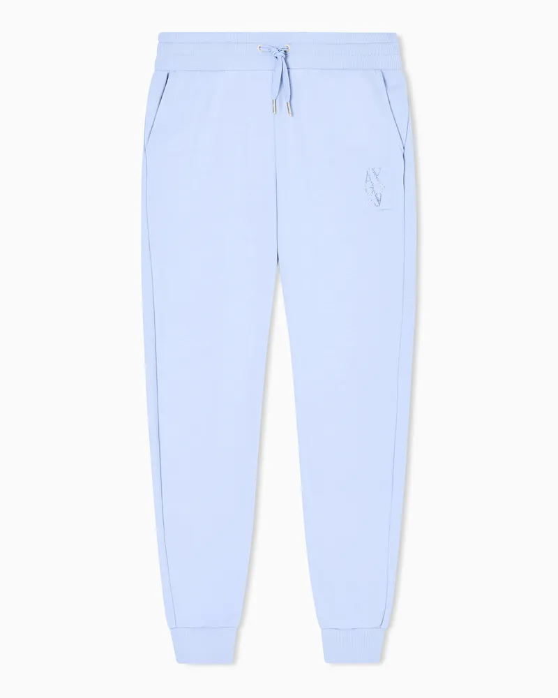 Armani Exchange Jogginghosen Hellblau