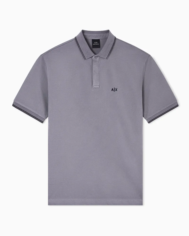 Armani Exchange Poloshirts Grau