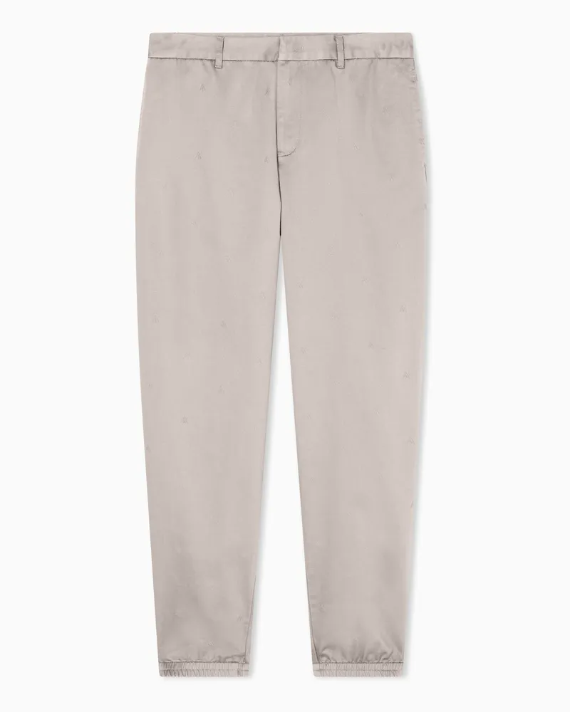 Armani Exchange Cotton trousers Beige