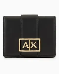 Armani Exchange Portemonnaies Schwarz