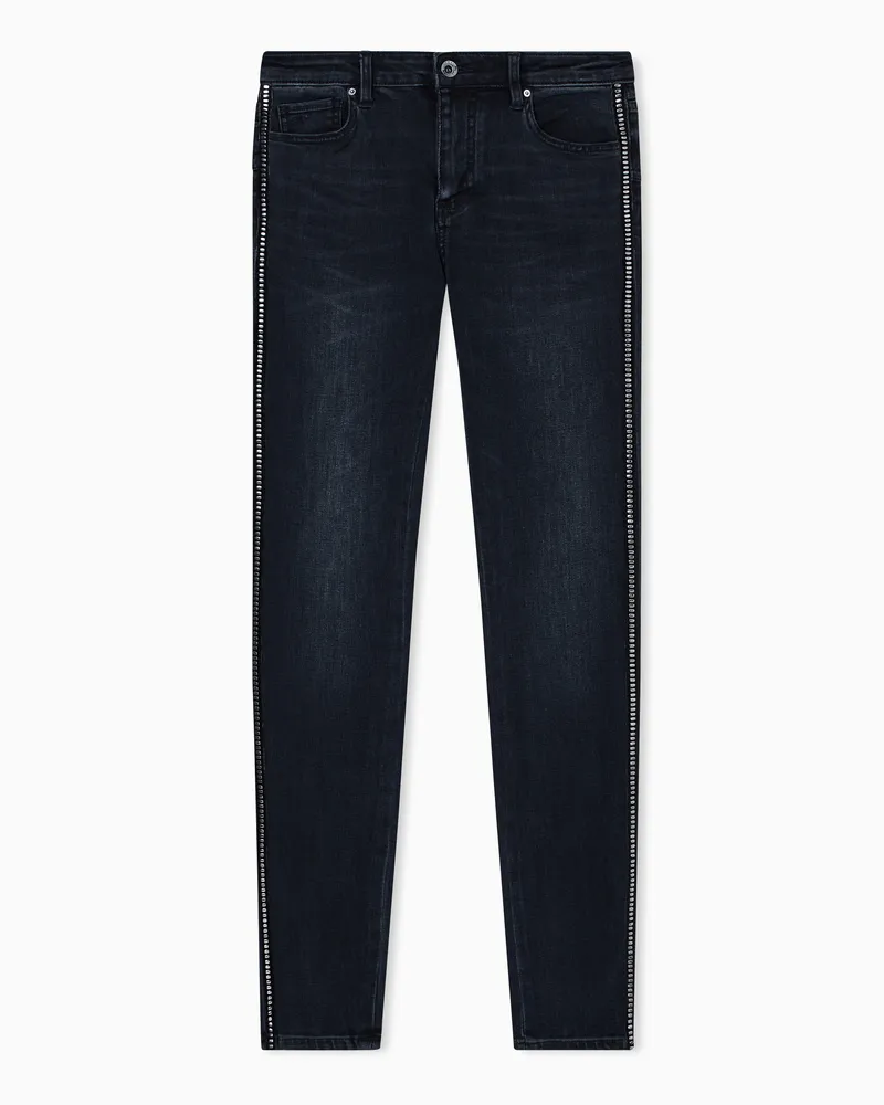 Armani Exchange Super Skinny Jeans mit ultra-elastischem Schnitt Blau