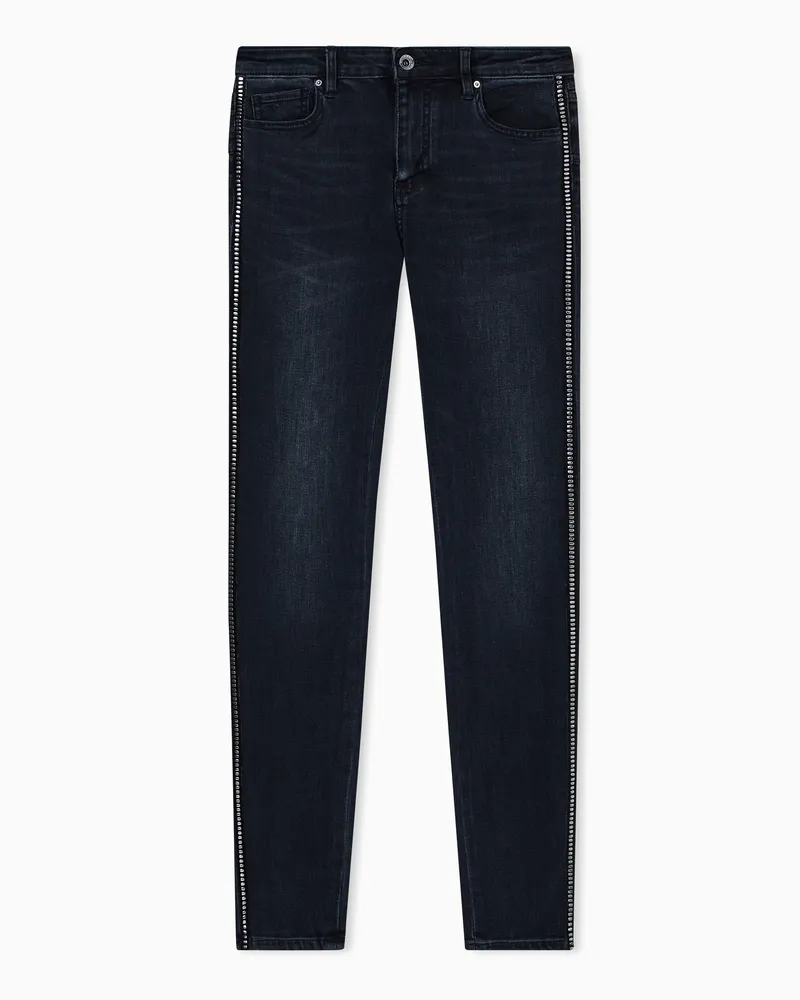 Armani Exchange Super Skinny Jeans mit ultra-elastischem Schnitt Blau