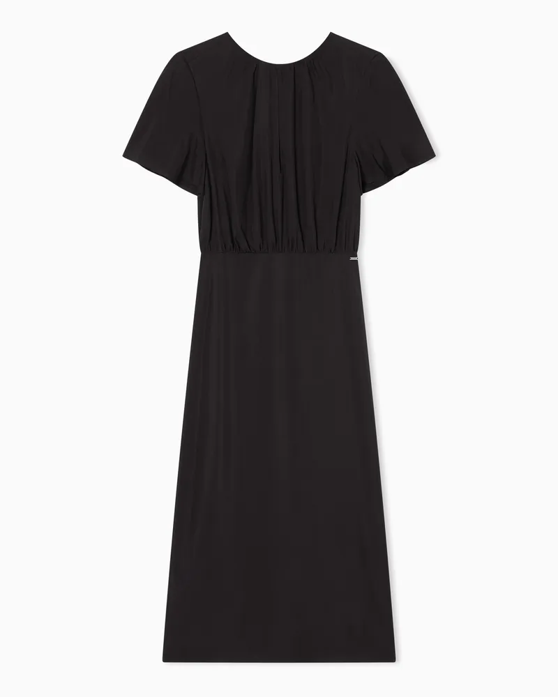 Armani Exchange Midi-Kleider Schwarz