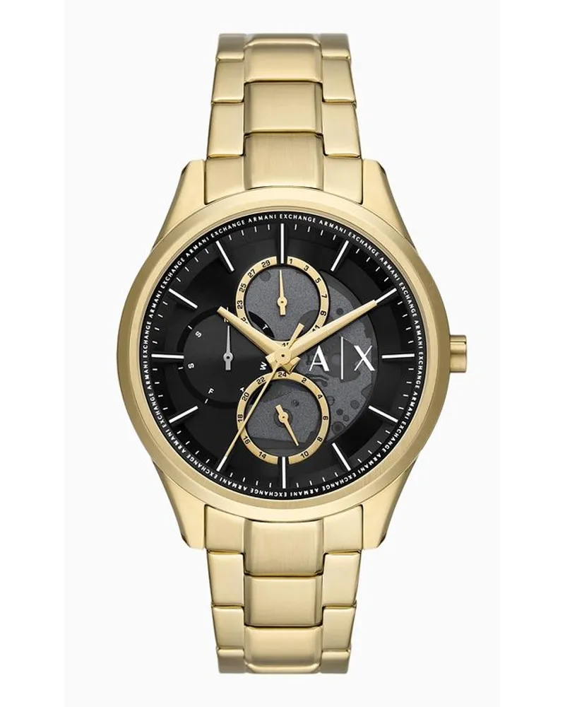 Armani Exchange Uhrenstahlarmbänder Gold