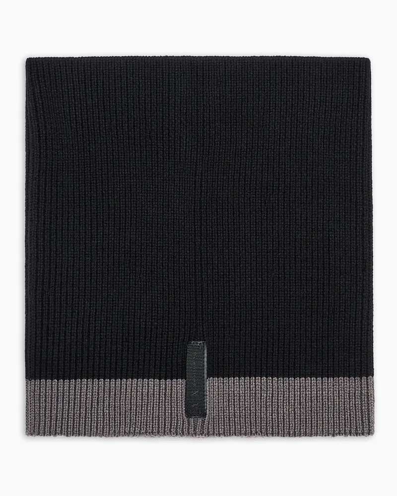Armani Exchange Weicher Halsschal Schwarz