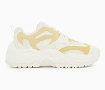 Chunky Sneaker mit kontrastierenden Einsätzen