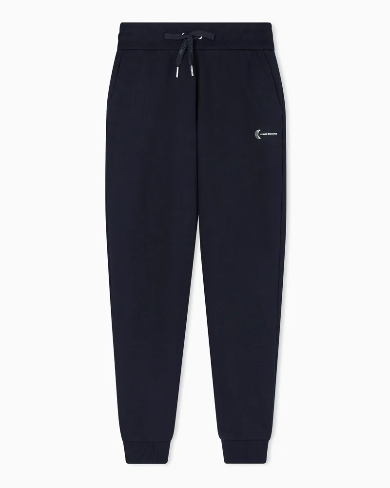 Armani Exchange Cotton jogger trousers Schwarz