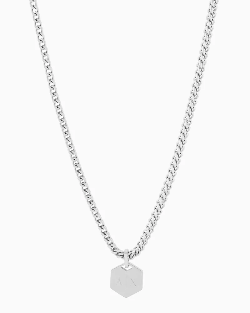 Armani Exchange Halskette aus Edelstahl Mehrfarbig