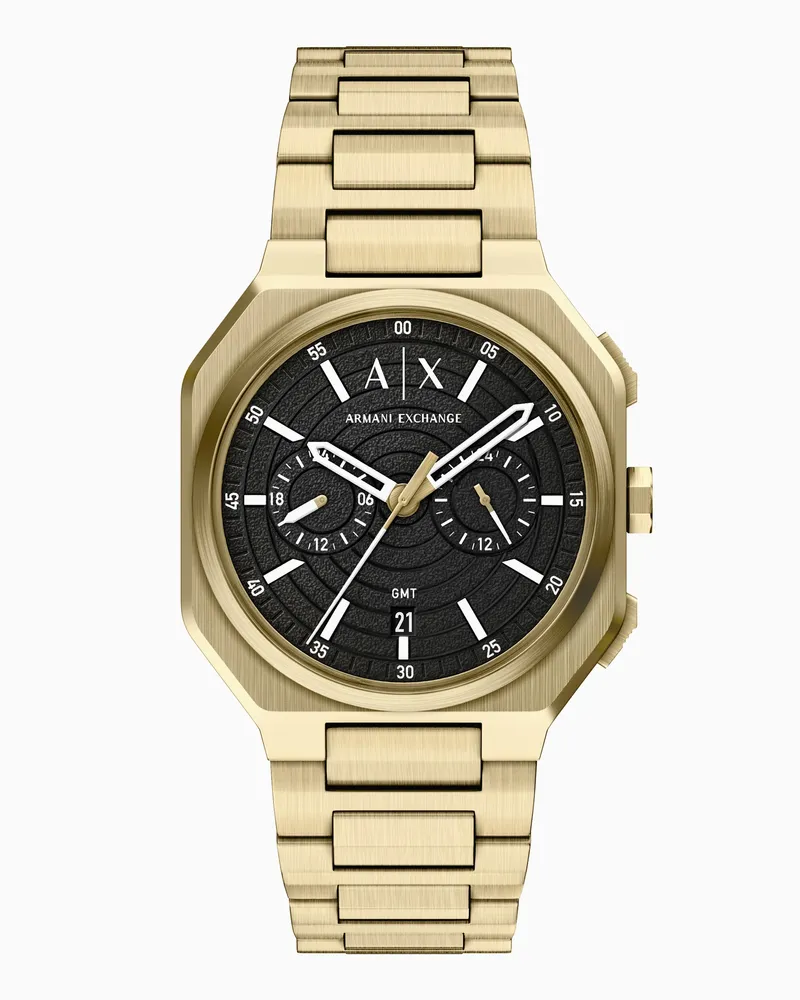 Armani Exchange A|X Bass Dual-Time-Uhr Mehrfarbig