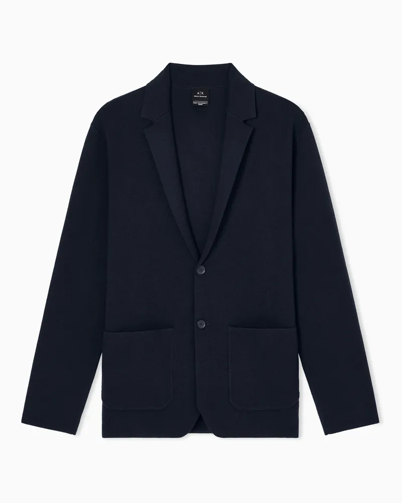 Armani Exchange Lässige Jacken Marineblau