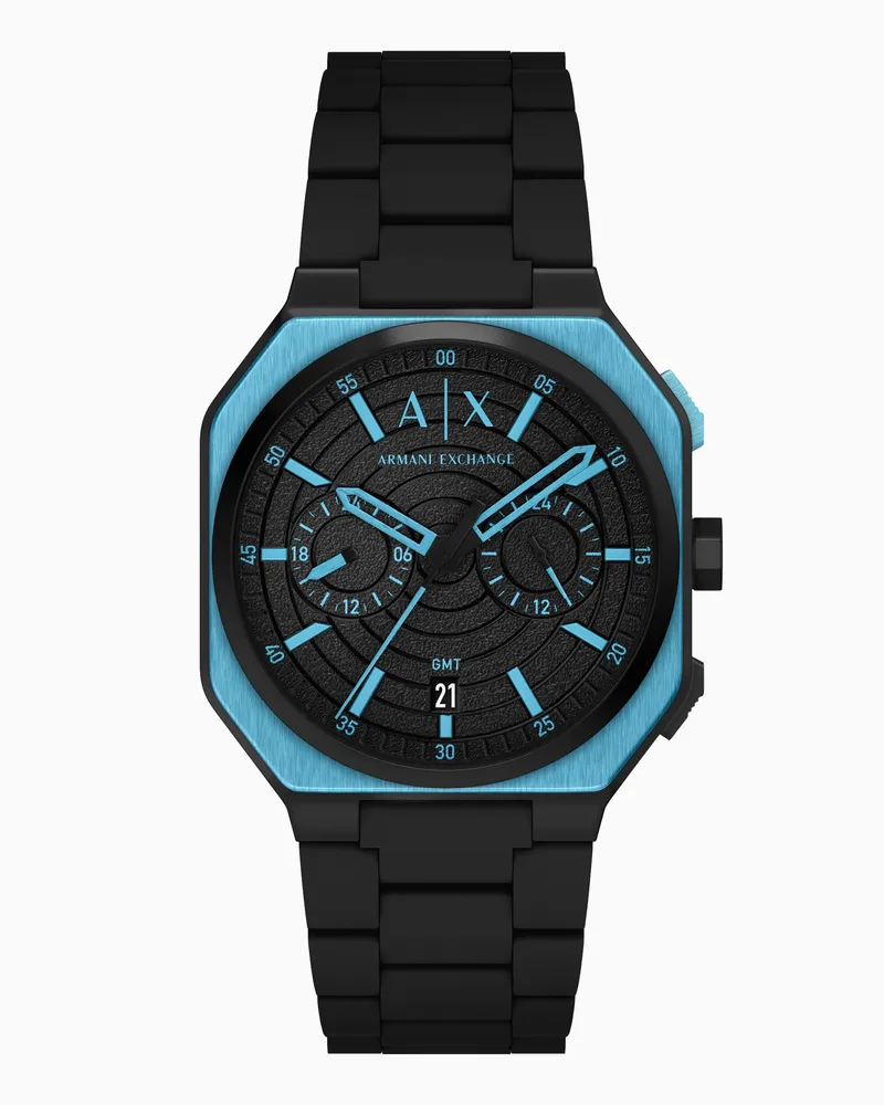 Armani Exchange A|X Bass Dual-Time-Uhr Mehrfarbig