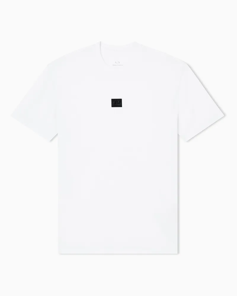Armani Exchange Regular Fit T-Shirts Weiß