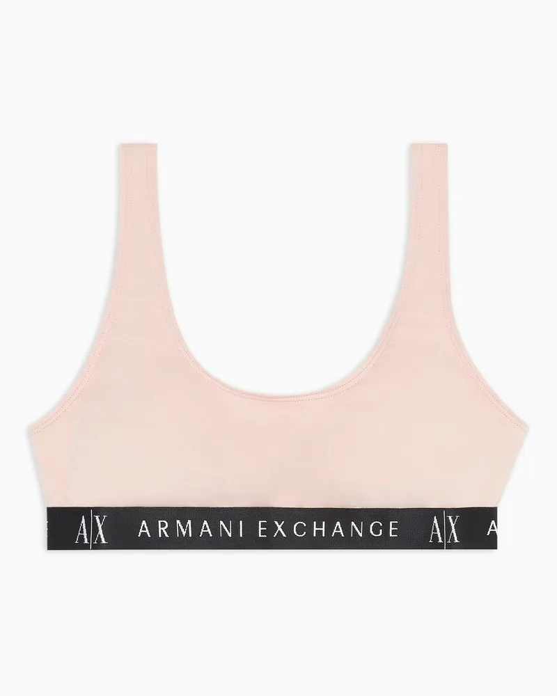 Armani Exchange Bralette-BH Pink