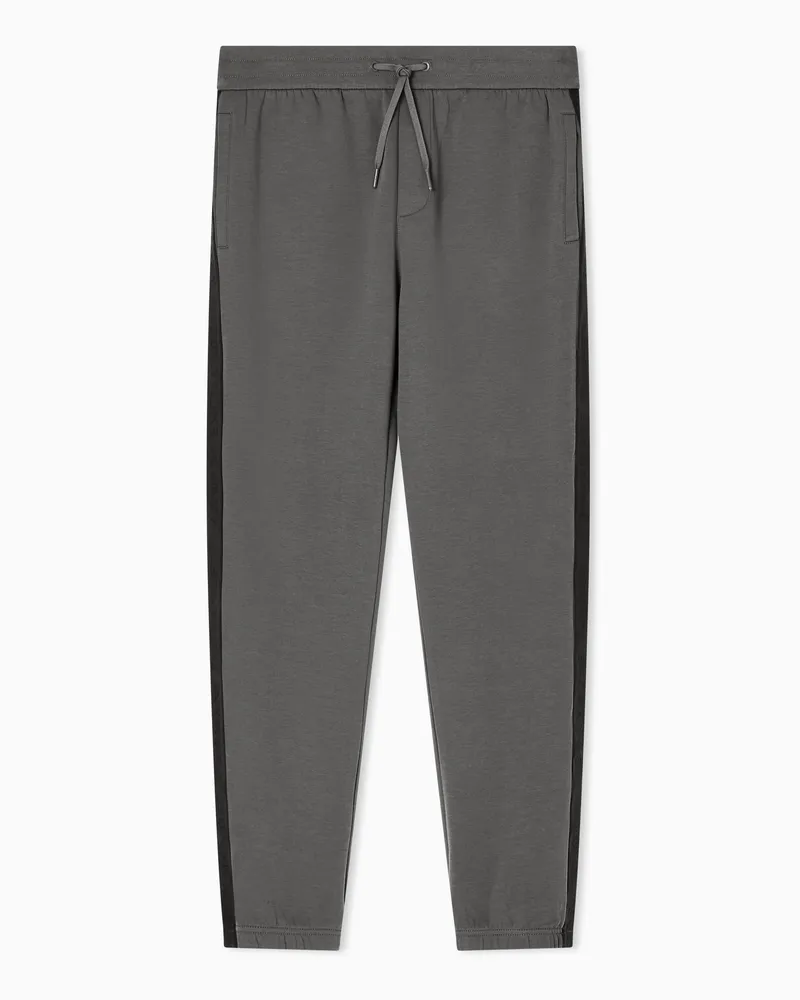 Armani Exchange Jogginghose mit Logostreifen Grün
