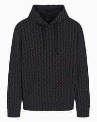 Armani Exchange Kapuzensweatshirts Schwarz