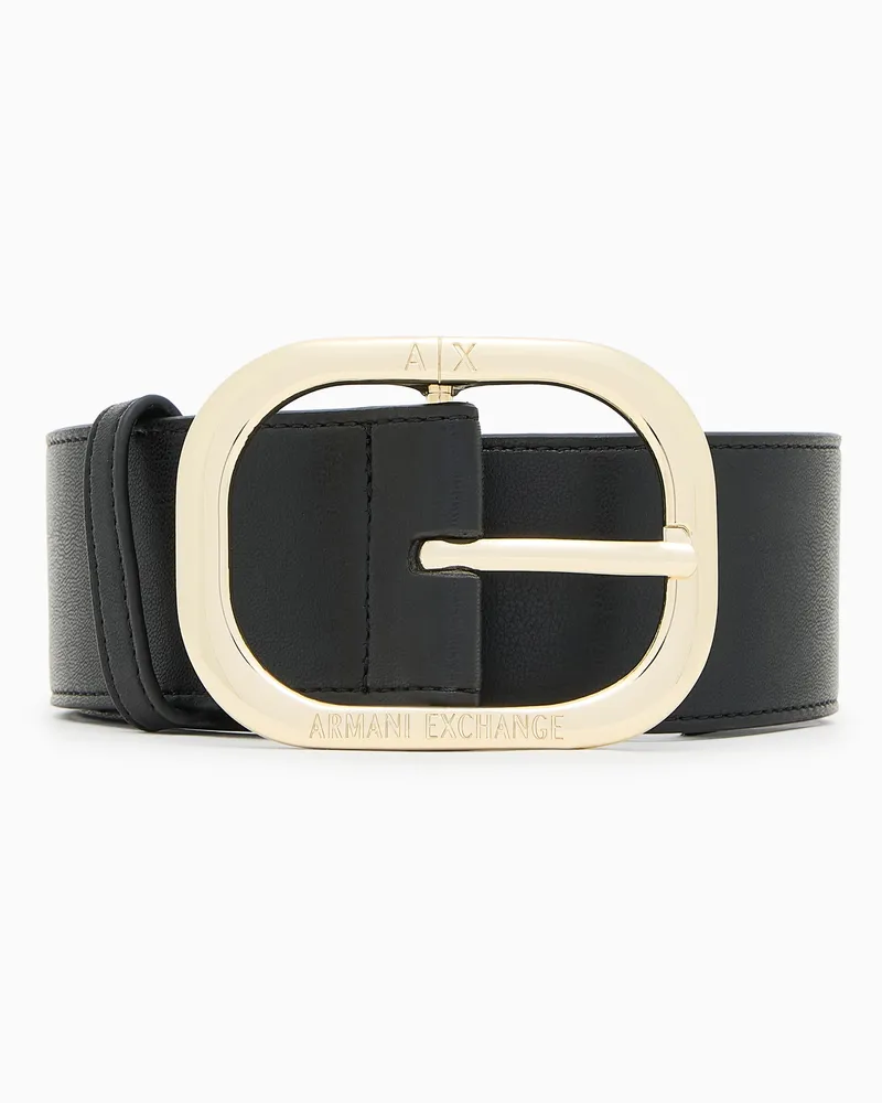 Armani Exchange Gürtel Schwarz