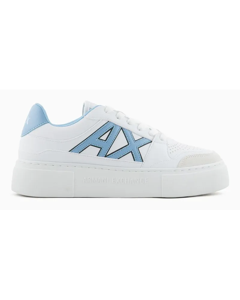 Armani Exchange Sneaker Azurblau