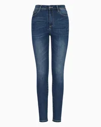 Armani Exchange Super Skinny Jeans Mittelblau