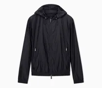 Urban-tech windbreaker jacquard aus Nylon Essential Allover