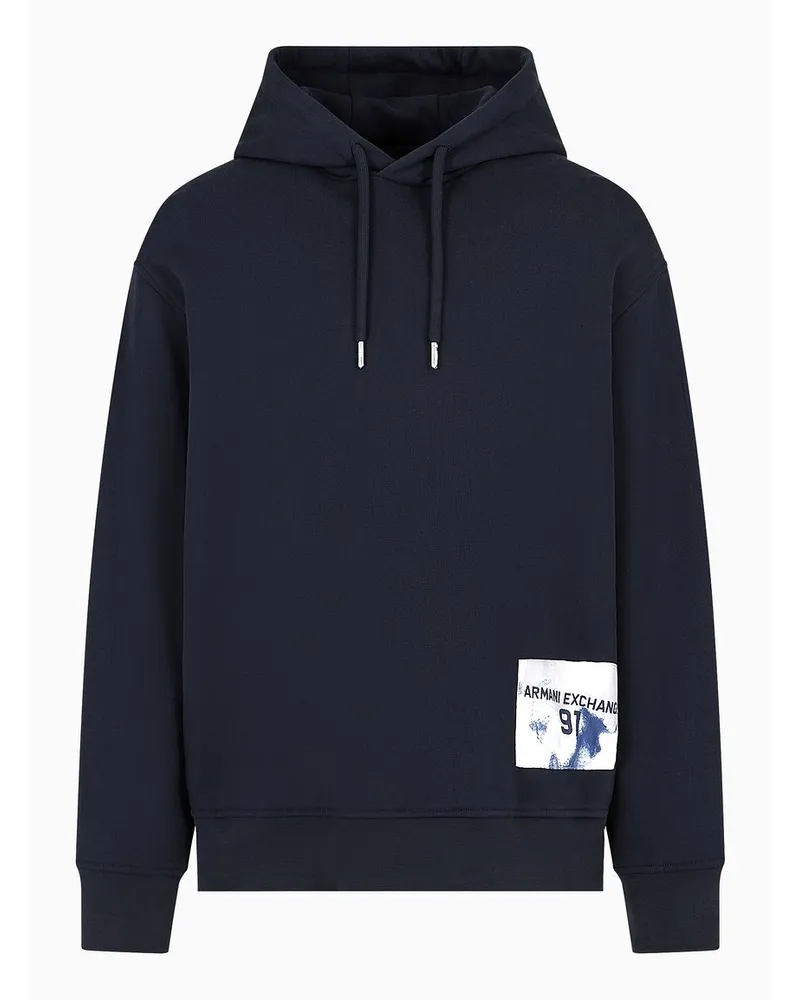 Armani Exchange Kapuzensweatshirts Blau