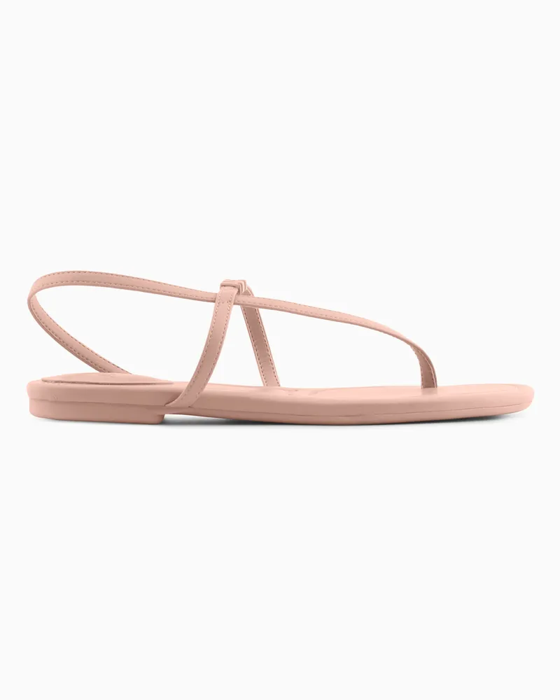 Armani Exchange Flip-Flops mit Riemen Pink