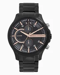 Armani Exchange Uhrenstahlarmbänder Schwarz