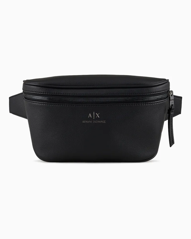 Armani Exchange Gürteltasche mit Logo Schwarz