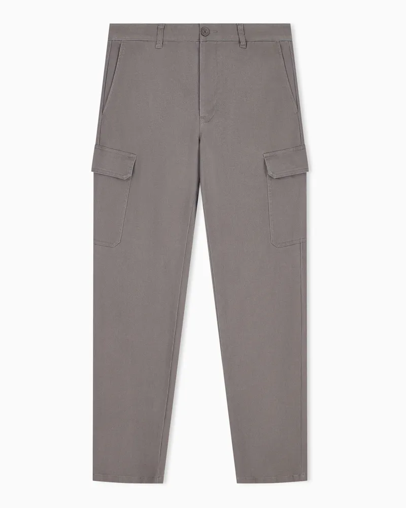 Armani Exchange Hose mit Regular Fit aus Baumwolltwill Braun