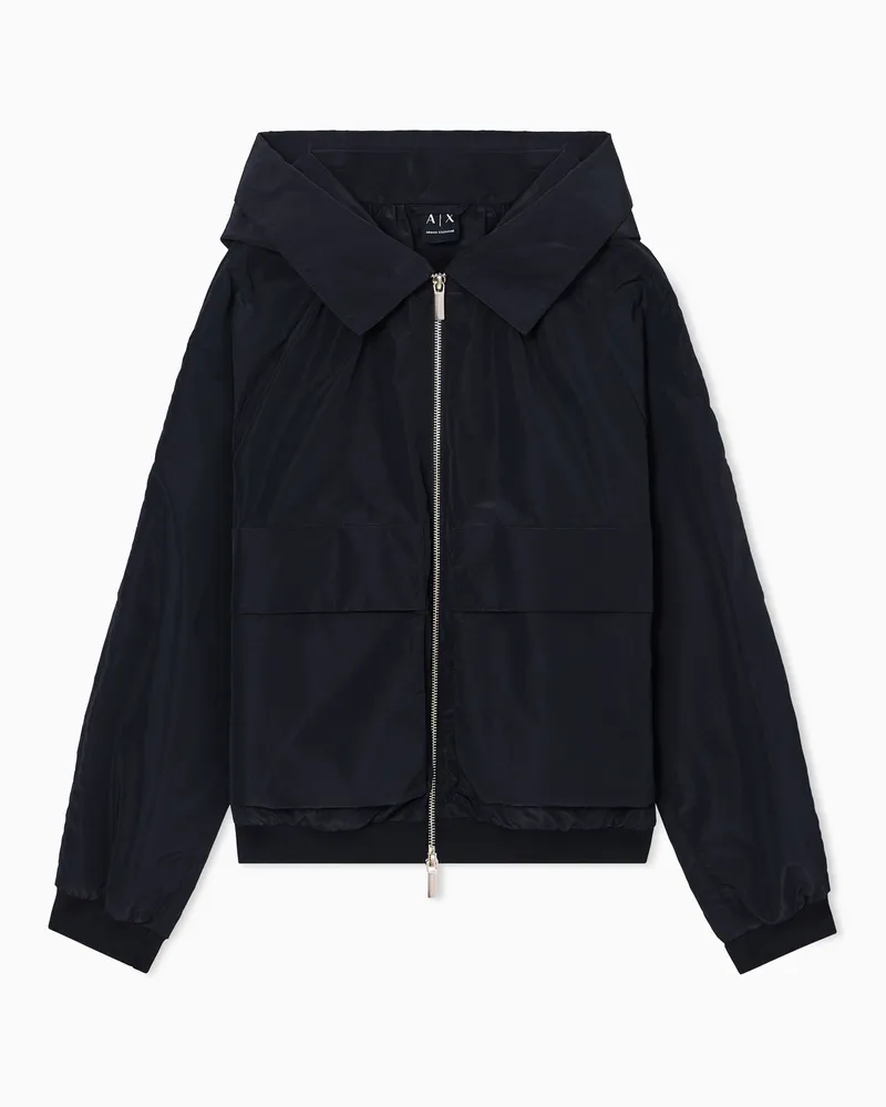 Armani Exchange Windbreakers in mixed fabric Schwarz