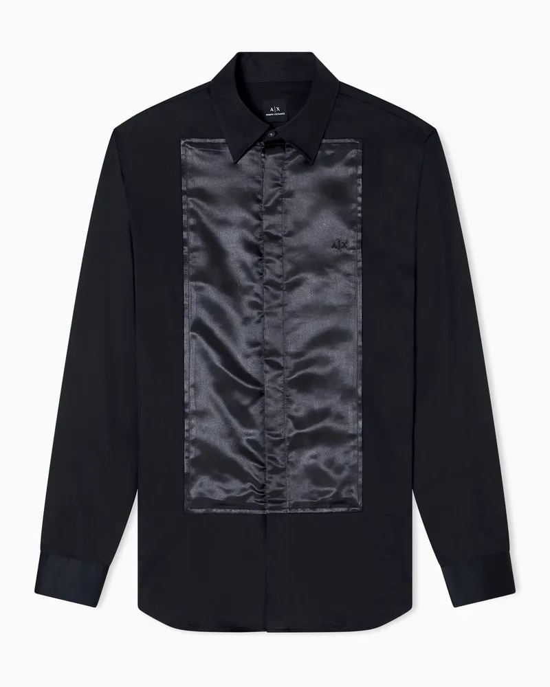 Armani Exchange Klassische Hemden Schwarz