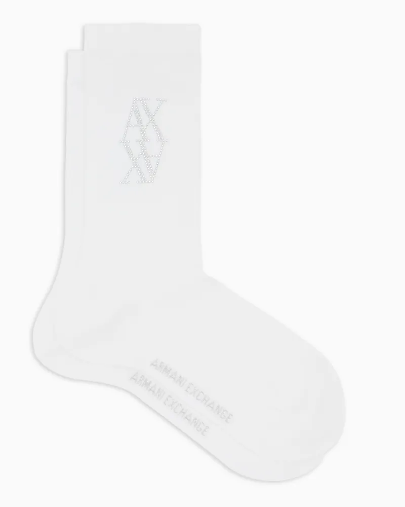Armani Exchange Socken Weiß