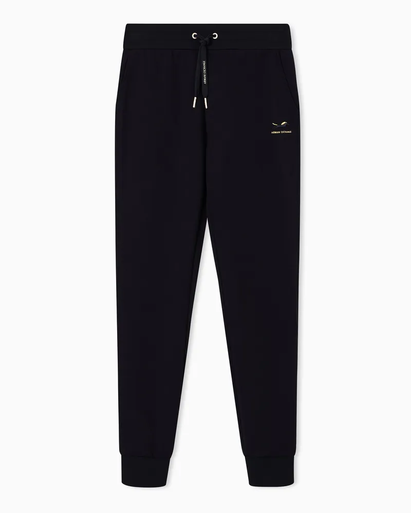 Armani Exchange Jogger trousers in mixed fabric Schwarz