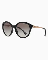 Armani Exchange Cat-eye-sonnenbrille Für Damen Schwarz