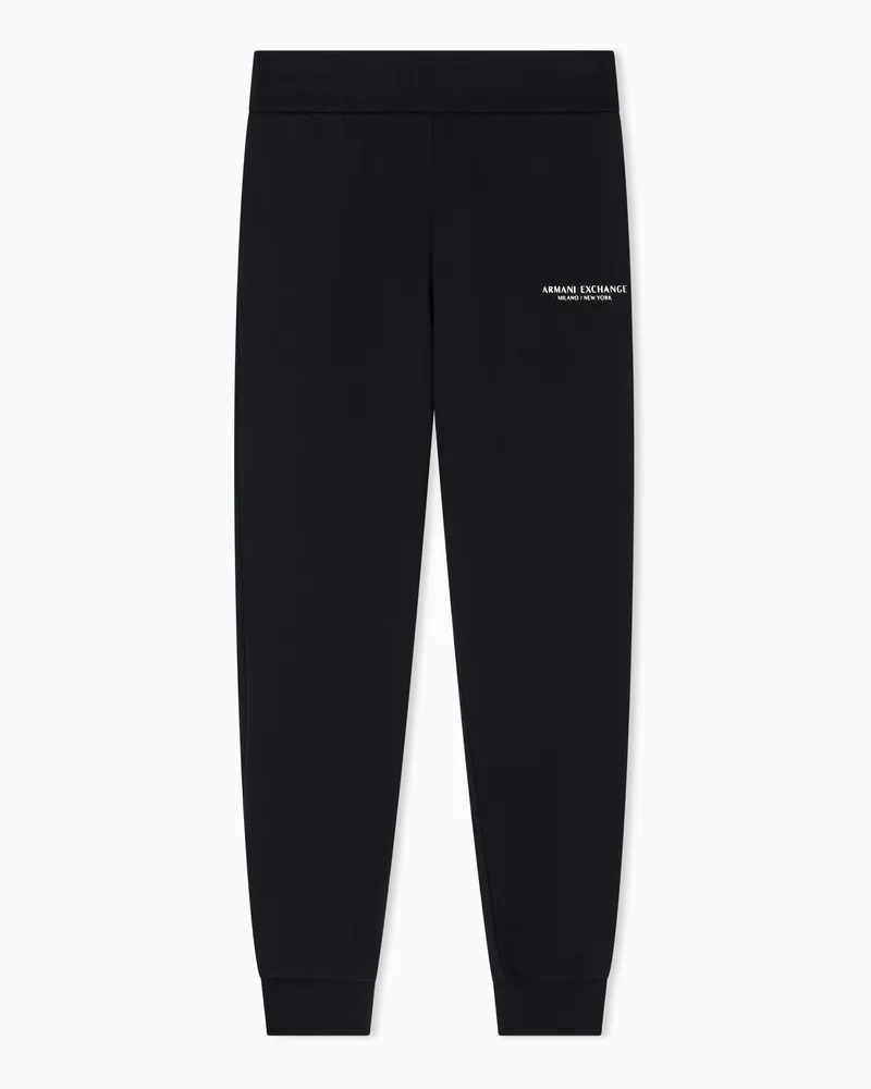 Armani Exchange Jogginghose aus Baumwolle Schwarz