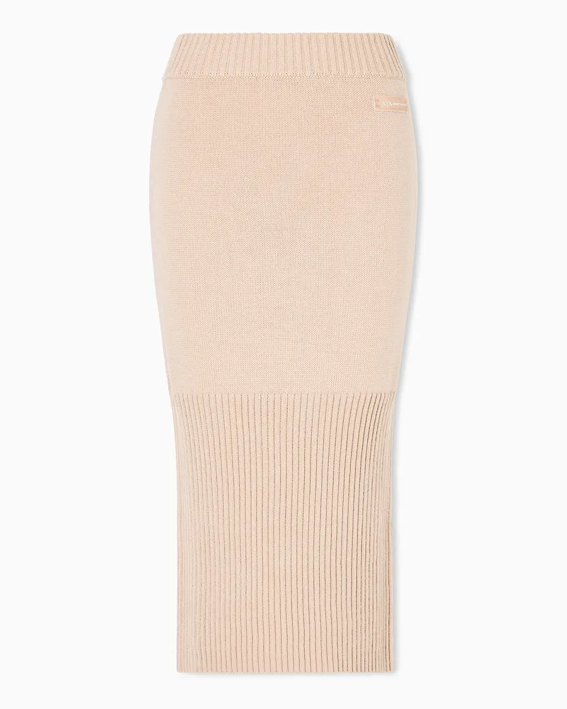Armani Exchange Midi-Röcke Kamel