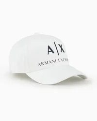 Armani Exchange Strickmütze Weiss