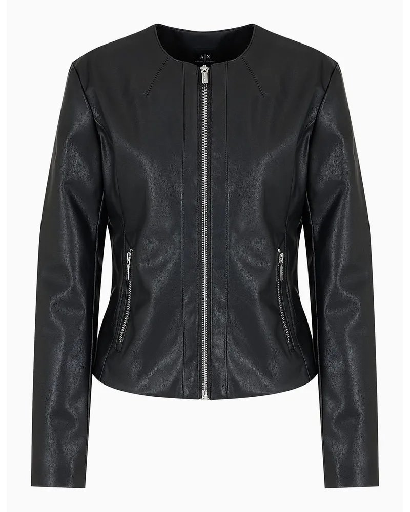 Armani Exchange Stoffblouson Schwarz