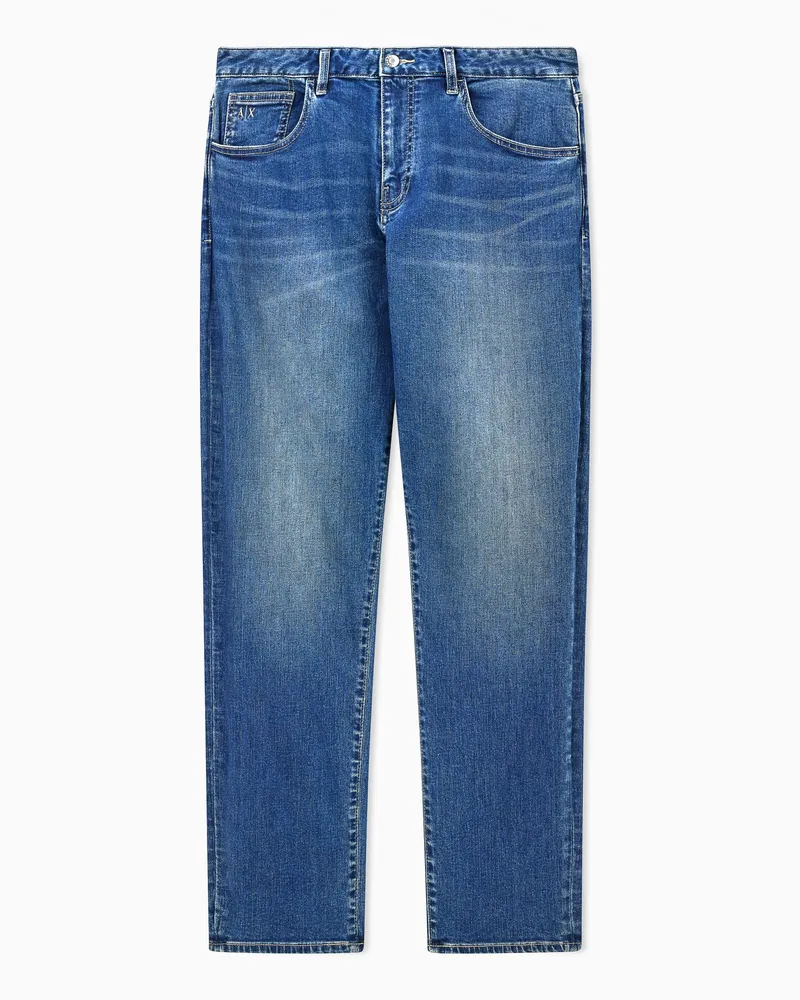 Armani Exchange Slim-Jeans Blau