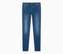 Super Skinny Jeans aus Stretch-Baumwolldenim Essential