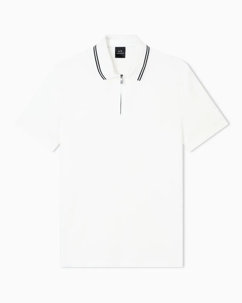 Armani Exchange Poloshirts Weiß