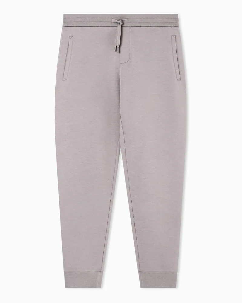 Armani Exchange Jogginghose aus leichtem Stoff Grau