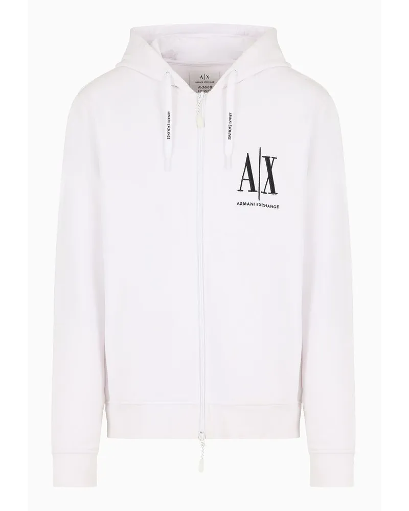 Armani Exchange Kapuzenpullover Weiss